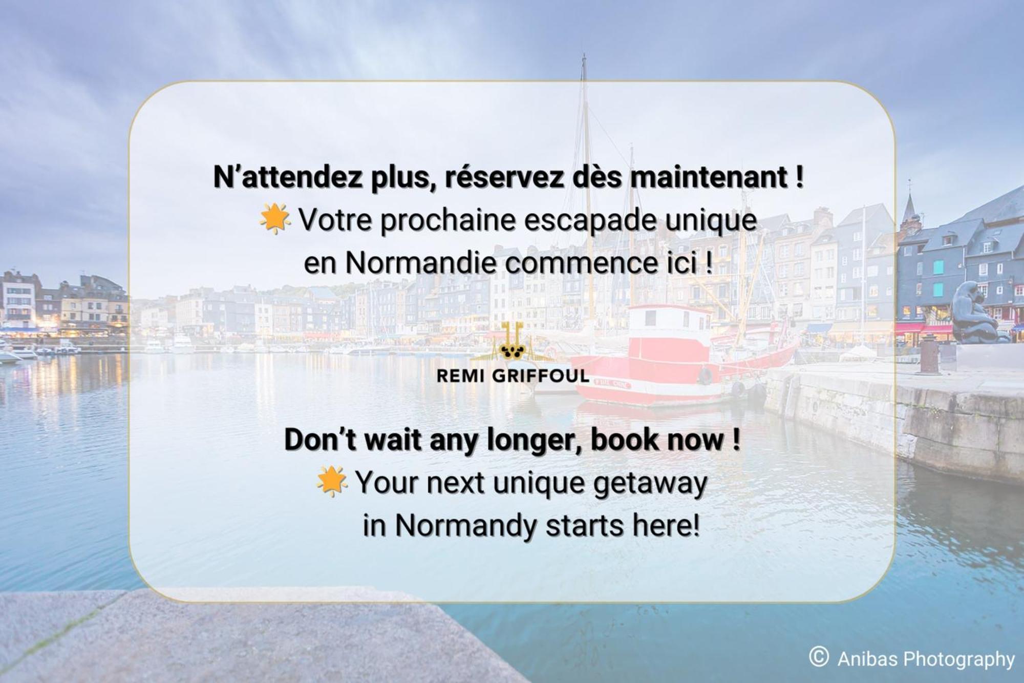 The Duplex Varin Beautiful Apartment & Garden Honfleur 4 People Eksteriør bilde