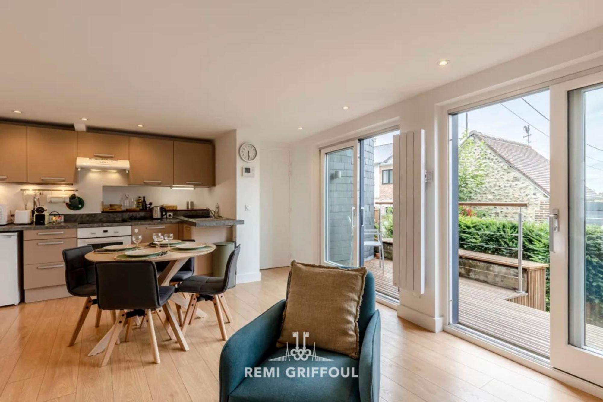 The Duplex Varin Beautiful Apartment & Garden Honfleur 4 People Eksteriør bilde