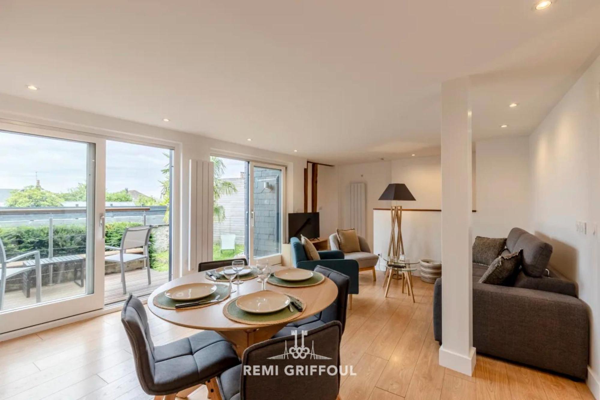 The Duplex Varin Beautiful Apartment & Garden Honfleur 4 People Eksteriør bilde