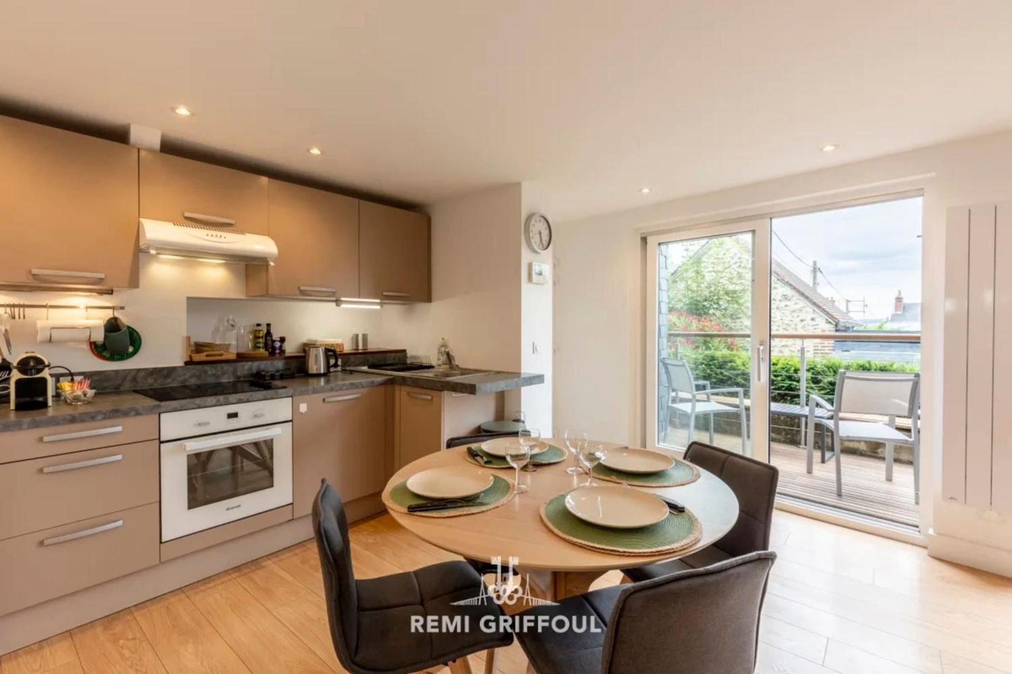 The Duplex Varin Beautiful Apartment & Garden Honfleur 4 People Eksteriør bilde