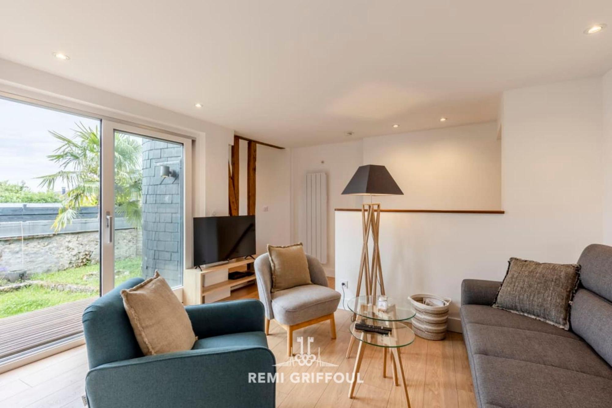 The Duplex Varin Beautiful Apartment & Garden Honfleur 4 People Eksteriør bilde