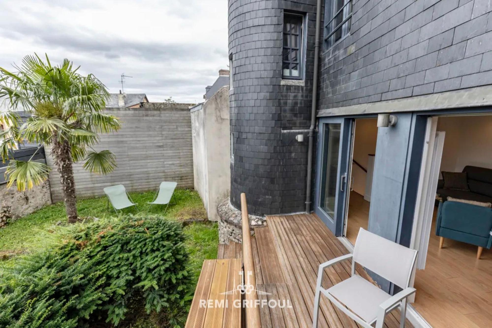 The Duplex Varin Beautiful Apartment & Garden Honfleur 4 People Eksteriør bilde